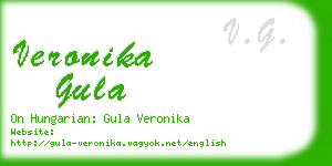 veronika gula business card